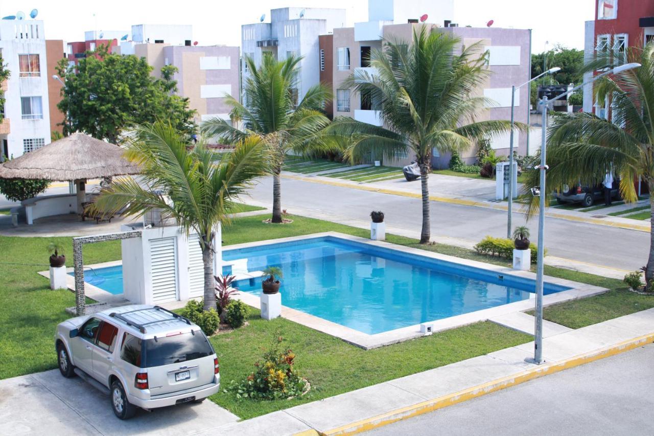 Relajante Y Acogedor Apartamento Con Alberca En Cancun Dış mekan fotoğraf