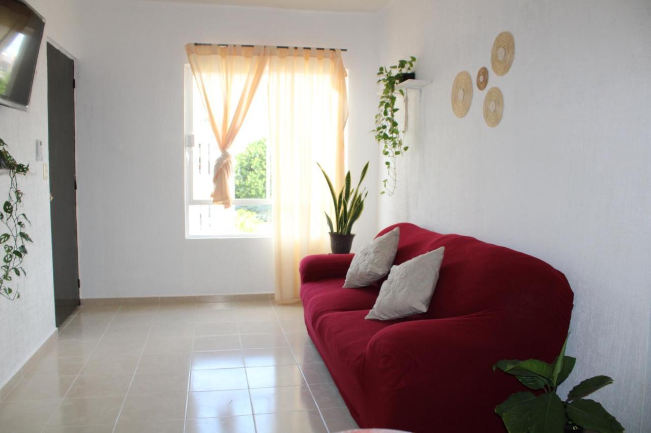 Relajante Y Acogedor Apartamento Con Alberca En Cancun Dış mekan fotoğraf